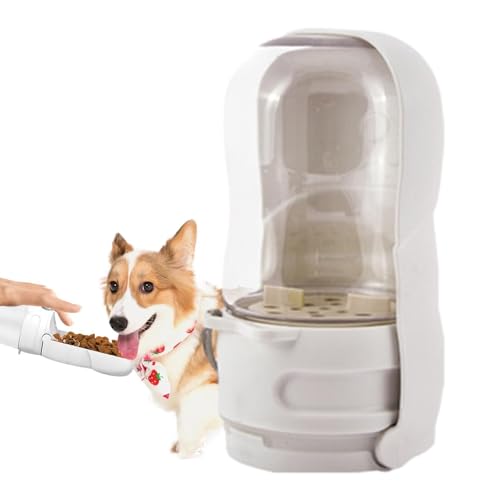 Acunny Hundewasserflasche mit Lebensmittelbehälter, Hundereisen Wasserflasche Spender,2 in 1 Haustier liefert Trinken | Animal Feeding Supplies, Haustier Spender, Reisezubehört Acunny Hundewasserflasche mit Lebensmittelbehälter, Hundereisen Wasserflasche Spender,2 in 1 Haustier liefert Trinken | Animal Feeding Supplies, Haustier Spender, Reisezubehört von Acunny
