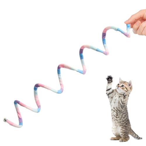 Acunny Katzen Springspielzeug für Innenkatzen, Kätzchen Spring Toys - Elastisches farbiges Plüschfederspielzeug für Katze Beißen,Multi-Color-Haustier Selbstverständnis Kautspiel für Langeweile Relief Acunny Katzen Springspielzeug für Innenkatzen, Kätzchen Spring Toys - Elastisches farbiges Plüschfederspielzeug für Katze Beißen,Multi-Color-Haustier Selbstverständnis Kautspiel für Langeweile Relief von Acunny