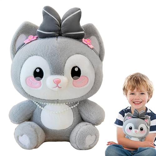 Acunny Katzengestopfte Tiere, gefüllte Katzenspielzeug, Flexible Kinder Plüschpuppe, Nette Kinderspielzeug, tragbares Tierspielzeug für Begleitung, Spielen, Tischdekoration Acunny Katzengestopfte Tiere, gefüllte Katzenspielzeug, Flexible Kinder Plüschpuppe, Nette Kinderspielzeug, tragbares Tierspielzeug für Begleitung, Spielen, Tischdekoration von Acunny