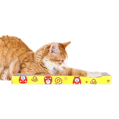 Acunny Kratzbaum für Katzen, gewellt, aus Pappe, Kratzbaum für Katzen, Kratzbaum, kratzfeste Wohnzimmer-Bettspielzeuge für Hauskatzen, kleine Kätzchen Acunny Kratzbaum für Katzen, gewellt, aus Pappe, Kratzbaum für Katzen, Kratzbaum, kratzfeste Wohnzimmer-Bettspielzeuge für Hauskatzen, kleine Kätzchen von Acunny