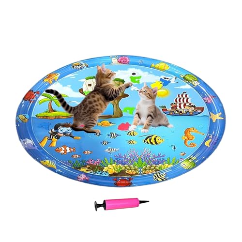 Acunny Kühlmatte Für Hund,Kratzfeste Welpen Kühlmatte 100x100 cm - Aufblasbares Kühlkissen mit Pumpe interaktives Sensorikspielzeug für heißes Wetter für Reisen Auto Garten draußen Schlafzimmer Acunny Kühlmatte Für Hund,Kratzfeste Welpen Kühlmatte 100x100 cm - Aufblasbares Kühlkissen mit Pumpe interaktives Sensorikspielzeug für heißes Wetter für Reisen Auto Garten draußen Schlafzimmer von Acunny