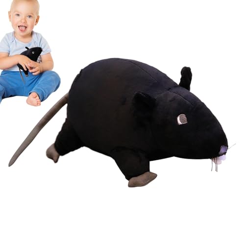 Acunny Plüschspielzeug Ratten, Plüschmaus – Plüschtier aus weichem und realistischem Plüsch, gefälschtes Spielzeug für kleine Katzen, Partyzubehör für und Halloween Acunny Plüschspielzeug Ratten, Plüschmaus – Plüschtier aus weichem und realistischem Plüsch, gefälschtes Spielzeug für kleine Katzen, Partyzubehör für und Halloween von Acunny