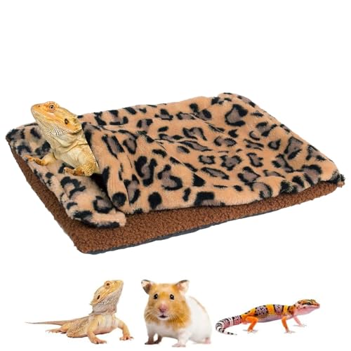 Acunny Schlafsack für Reptilien, Hamsterschlafsack | Warmer Schlafsack für Reptilien – weiches Bett für Reptilien, mit Kissen und Decke, Schlafsack für Acunny Schlafsack für Reptilien, Hamsterschlafsack | Warmer Schlafsack für Reptilien – weiches Bett für Reptilien, mit Kissen und Decke, Schlafsack für von Acunny