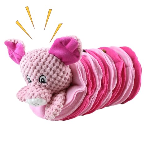 Acunny Snuffle-Spielzeug für Hunde, Stimulationsspielzeug für Hunde | Leckerli-Spender in Tierform aus Plüsch, Schnüffelspiel, hilft langsames Essen und beschäftigt zu bleiben Acunny Snuffle-Spielzeug für Hunde, Stimulationsspielzeug für Hunde | Leckerli-Spender in Tierform aus Plüsch, Schnüffelspiel, hilft langsames Essen und beschäftigt zu bleiben von Acunny
