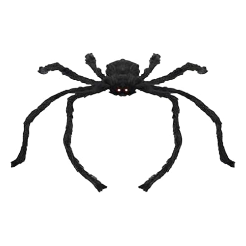 Acunny Spinnendekoration, Spinnen-Halloween-Dekoration, Spinnenzubehör, Spinnenzubehör, Riesenspinnen, realistische Dekoration, künstliche Spinnen für den Außenbereich von Acunny
