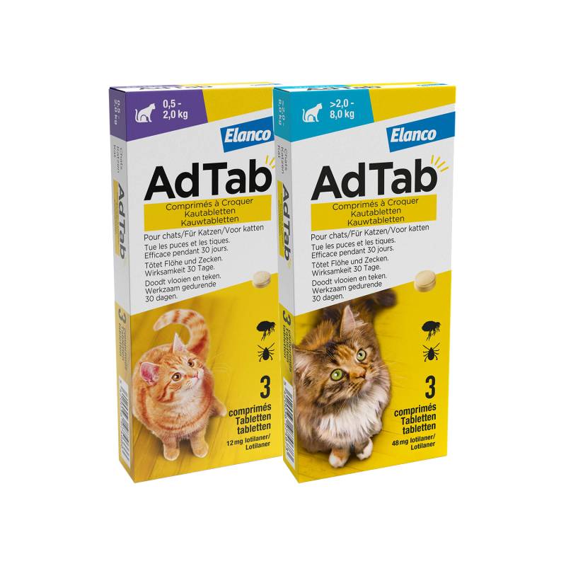 AdTab 12 mg - 0,5-2 kg - 2 x 3 tabletten von AdTab