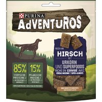 PURINA Adventuros Reich an Hirsch mit Urkorn - 12 x 90 g von AdVENTuROS