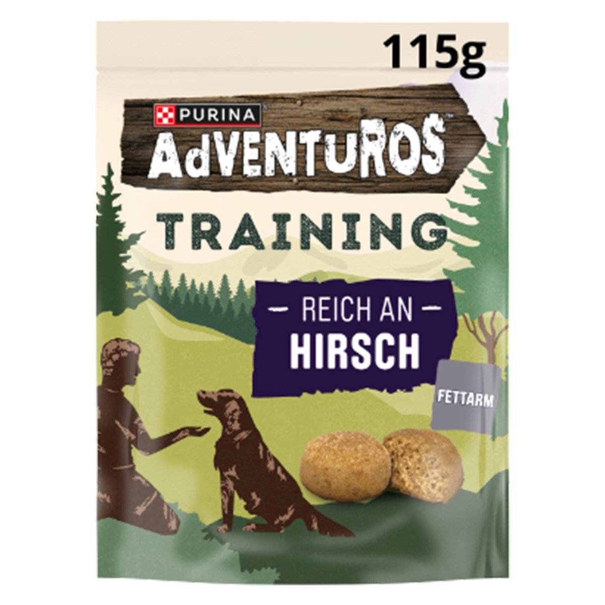 AdVENTuROS Training Hirsch 115g von AdVENTuROS