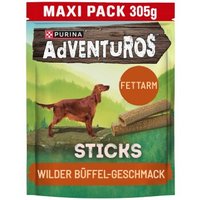 Adventuros PURINA Snack Hund Sticks wilder Büffel 5 x 305 g von AdVENTuROS