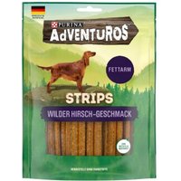 Adventuros Strips fettarm Hirsch 6x90g von AdVENTuROS