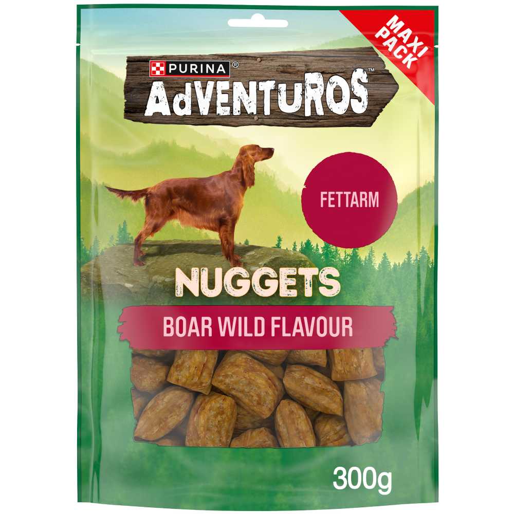 PURINA Adventuros Nuggets - Sparpaket: 2 x 300 g PURINA Adventuros Nuggets - Sparpaket: 2 x 300 g von AdVENTuROS