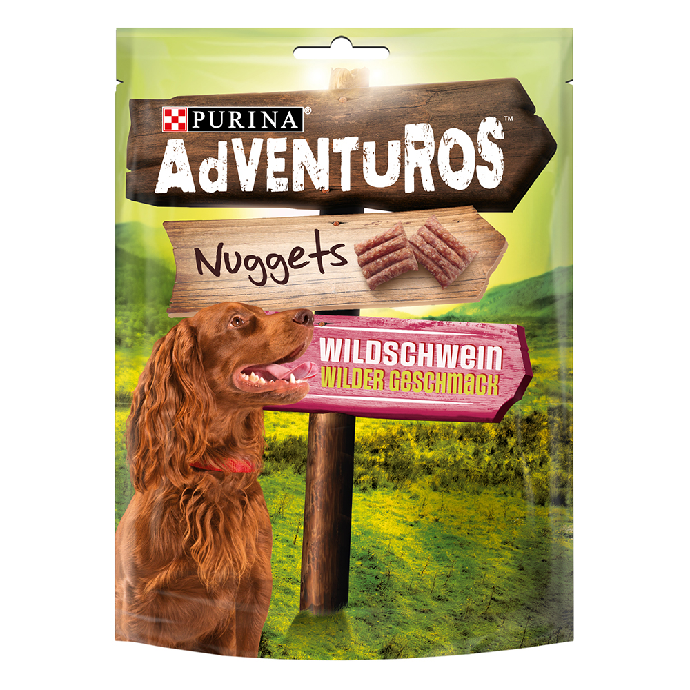 PURINA Adventuros Nuggets - Sparpaket: 2 x 300 g von AdVENTuROS