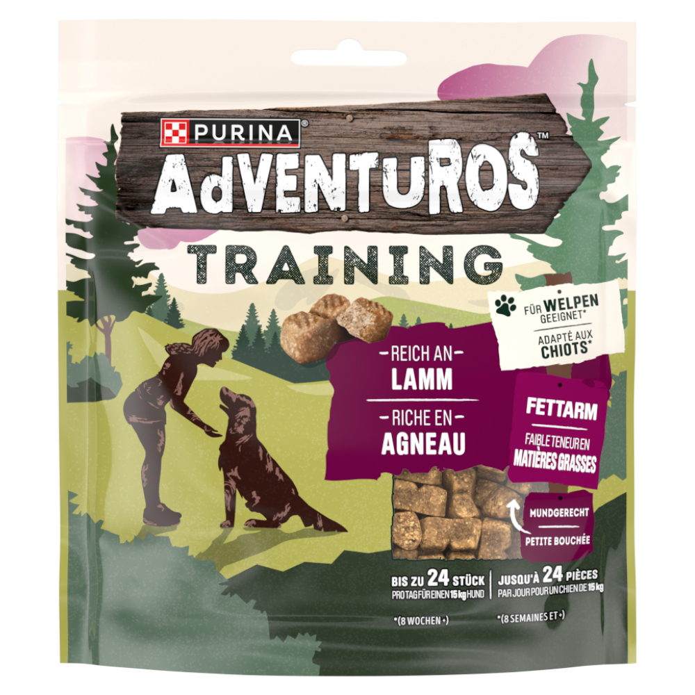 PURINA Adventuros Training Treats - Lamm (115 g) von AdVENTuROS