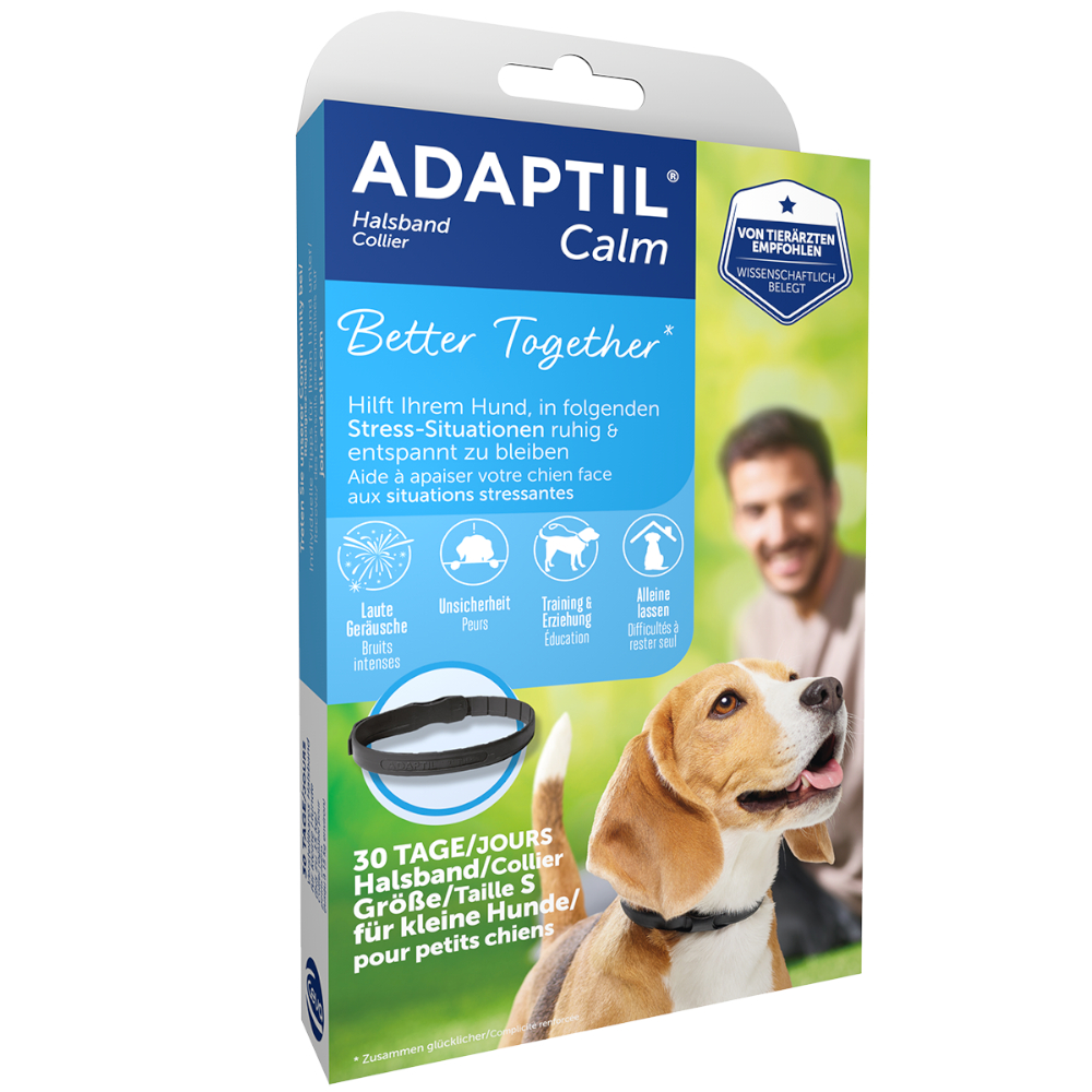 ADAPTIL® Calm Halsband für Hunde - 2 Stück im Sparset (für kleine Hunde bis 15 kg) von Adaptil