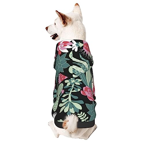 Hunde-Kapuzenpullover mit Hut, weicher Mantel für kleine, mittelgroße und große Hunde Hunde-Kapuzenpullover mit Hut, weicher Mantel für kleine, mittelgroße und große Hunde von Adasomu