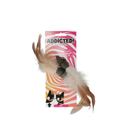 Addicted Interaktives Spielzeug für Katzen, süchtige Mäuse mit Federn Addicted Interaktives Spielzeug für Katzen, süchtige Mäuse mit Federn von Addicted