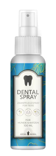 Adema Animal® Dental Spray - für Hunde & Welpen, Katzen & Kitten, natürliche Zahnreinigung/Zahnpflege, Plaque & Zahnstein entfernen gegen Mundgeruch, Maulgeruch bekämpfen 100ml Inhalt Adema Animal® Dental Spray - für Hunde & Welpen, Katzen & Kitten, natürliche Zahnreinigung/Zahnpflege, Plaque & Zahnstein entfernen gegen Mundgeruch, Maulgeruch bekämpfen 100ml Inhalt von Adema Animal