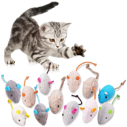 Adiwo katzenspielzeug Maus, 12 Stück Katzenminzen Spielzeug Plüsch Maus mit Katzenminze Plüsch Katzenspielzeug Interaktives Katzenspielzeug Spielzeug für Katzen und Kätzchen Spielzeug Mäuse Adiwo katzenspielzeug Maus, 12 Stück Katzenminzen Spielzeug Plüsch Maus mit Katzenminze Plüsch Katzenspielzeug Interaktives Katzenspielzeug Spielzeug für Katzen und Kätzchen Spielzeug Mäuse von Adiwo