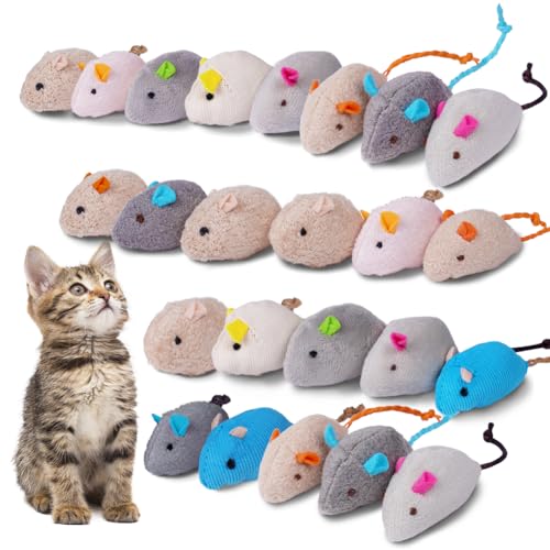 Adiwo katzenspielzeug Maus, 24 Stück Katzenminzen Spielzeug Plüsch Maus mit Katzenminze Plüsch Katzenspielzeug Interaktives Katzenspielzeug Spielzeug für Katzen und Kätzchen Spielzeug Mäuse Adiwo katzenspielzeug Maus, 24 Stück Katzenminzen Spielzeug Plüsch Maus mit Katzenminze Plüsch Katzenspielzeug Interaktives Katzenspielzeug Spielzeug für Katzen und Kätzchen Spielzeug Mäuse von Adiwo