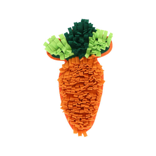 Adori Karotten Spielmatte – Orange und Grün – 35 x 22 cm von Adori