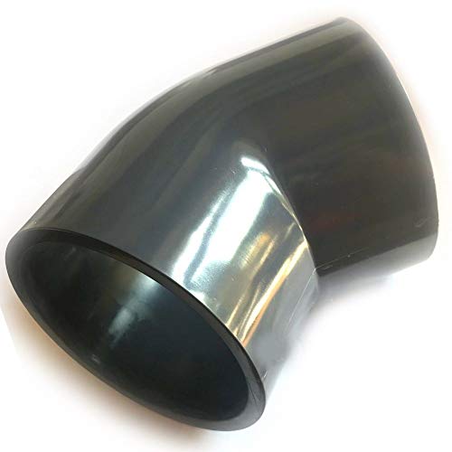VMC PVC-U Fittinge 40mm Winkel Bogen 45° Druckklasse PN 10 = 10 bar nach DIN 8063 mit 2 X Klebemuffe für Koiteich & Gartenteich VMC PVC-U Fittinge 40mm Winkel Bogen 45° Druckklasse PN 10 = 10 bar nach DIN 8063 mit 2 X Klebemuffe für Koiteich & Gartenteich von VMC