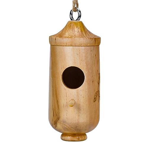 Adrosstoller Gartenornament Holz Haustier Vögel Nest Hamster Eichhörnchen Brutnest Zarte Vogelhaus Anhänger für Hof Garten Adrosstoller Gartenornament Holz Haustier Vögel Nest Hamster Eichhörnchen Brutnest Zarte Vogelhaus Anhänger für Hof Garten von Adrosstoller