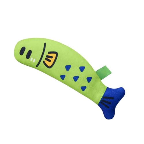 Adsfvs Katzen-Beißspielzeug, Katzenminze-Spielzeug für Katzen | Katzenminze-Fickspielzeug für den Innenbereich in Fischform | Kratzfestes Katzenminze-Knisterspielzeug, 26 cm/10,24 Zoll interaktives Adsfvs Katzen-Beißspielzeug, Katzenminze-Spielzeug für Katzen | Katzenminze-Fickspielzeug für den Innenbereich in Fischform | Kratzfestes Katzenminze-Knisterspielzeug, 26 cm/10,24 Zoll interaktives von Adsfvs
