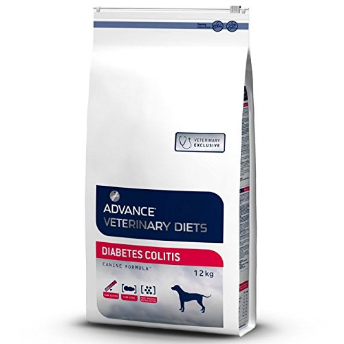ADVANCE Veterinary Diets Diabetes Colitis 12 kg. diätetischen ausgewogene Trockenfutter für Haustiere mit Diabetes mellitus oder kolitis von Advance Veterinary Diets