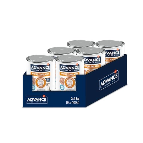 Advance Diets Nassfutter für Hunde – Weight Balance – 6 Dosen à 400 g Advance Diets Nassfutter für Hunde – Weight Balance – 6 Dosen à 400 g von Advance Veterinary Diets