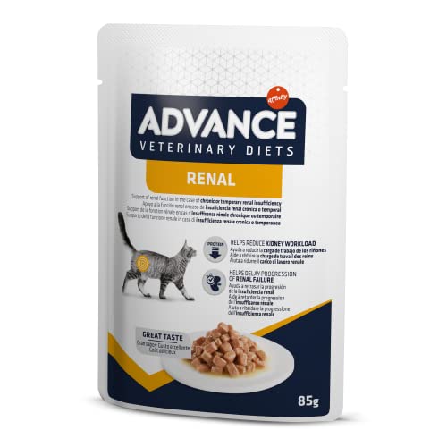 Advance Veterinary Diets Renal Nassfutter für Katzen: Multipack 12 Beutel 85 g von Advance Veterinary Diets