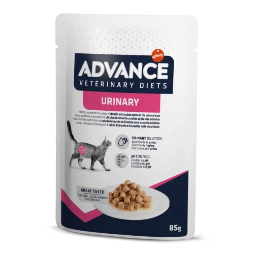 Advance Veterinary Diets Urinary Nassfutter für Katzen: Multipack 12 Beutel 85 g von Advance Veterinary Diets