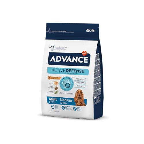 ADVANCE Medium Adult Trockenfutter Hund, 1-er Pack (1 x 3 kg) von Advance