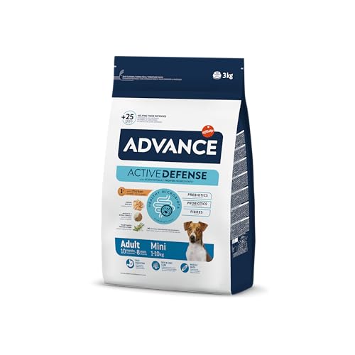 ADVANCE Mini Adult Trockenfutter Hund, 1-er Pack (1 x 3 kg) von Advance