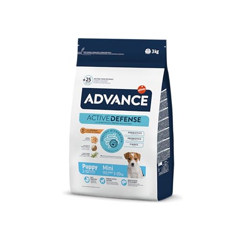 ADVANCE Mini Puppy Trockenfutter Hund, 1-er Pack (1 x 3 kg) von Advance