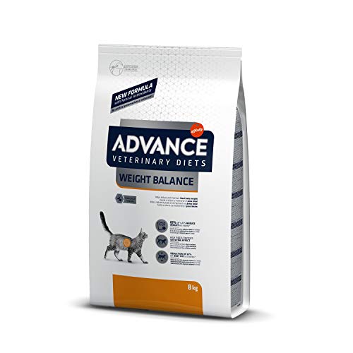 ADVANCE Obesity Trockenfutter Katze, 1-er Pack (1 x 8 kg) von Advance