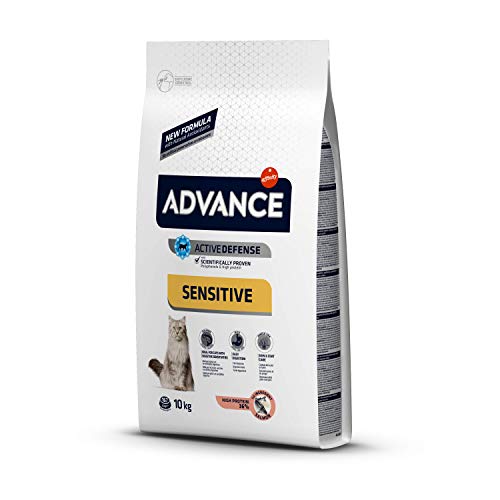 ADVANCE Sensitive Sterilized Cat Food with Salmon - 10 kg von Advance