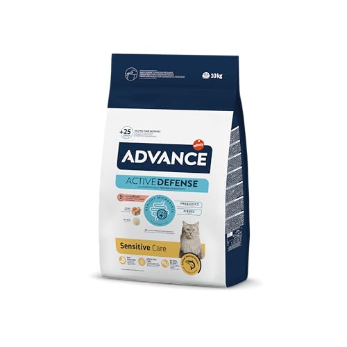 ADVANCE Sensitive Sterilized Cat Food with Salmon - 10 kg von Advance