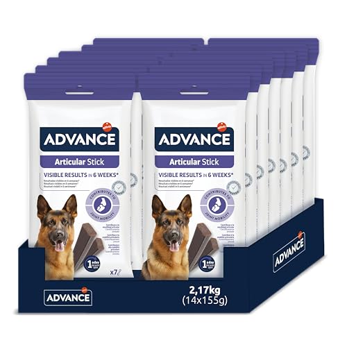 ADVANCE Snacks Articular Stick für Hunde, 14 x 155 g, insgesamt 2170 g von Advance