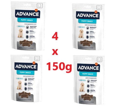 Advance 4 Packungen à 150 g Puppy Snack Affinity für Welpen von Advance