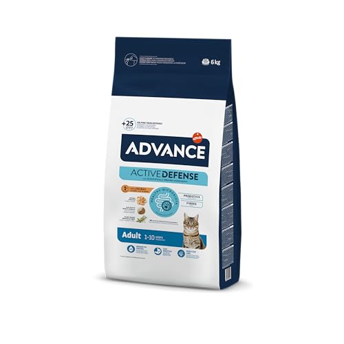 Advance Katzenfutter für ausgewachsene Katzen mit Huhn, 6 kg von Advance