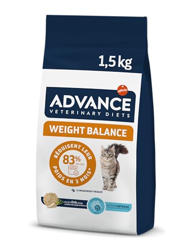 Advance Obesity Trockenfutter Katze, 1-er Pack (1 x 1.5 kg) von Advance