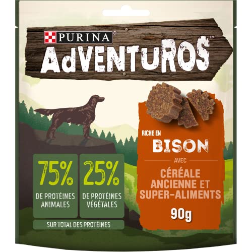 ADVENTUROS - Reiches Leckerli aus Bison für Hunde von Adventuros