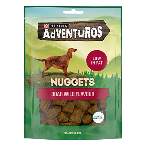 Purina Adventuros Nuggets Hundeleckerli mit Wildschweingeschmack, 90 g Purina Adventuros Nuggets Hundeleckerli mit Wildschweingeschmack, 90 g von Adventuros