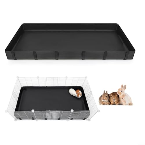 Advokingtap Meerschweinchen-Käfigeinlagen, wasserdicht, doppellagig, Oxford-Stoff, bequeme Reinigung (82 x 58 x 11 cm) von Advokingtap