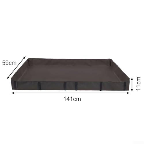 Meerschweinchen- und Chinchilla-Käfigeinlagen, wasserdicht für einfache Wartung, 141 x 69 x 11 cm von Advokingtap