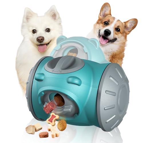 Hundespielzeug Intelligenz, Futterautomat Futterspender für Hunde/Katze, Rotation Futterspielzeug Hunde für Jede Haustiergröße, Interaktives von Aedcbaide