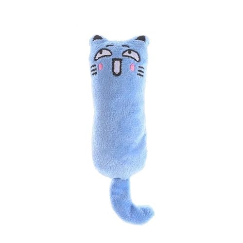 Aerensic Haustierspielzeug, Raschelgeräusch, Katzenminzenspielzeug, Katzenbedarf, süßes Haustier-Katzenspielzeug, Kätzchen, Zähneknirschen, Katzenplüsch, Daumenkissen, Haustierprodukte(5) von Aerensic