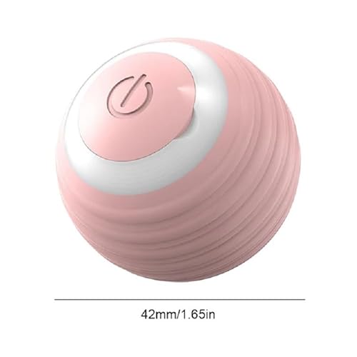 Aerensic Interaktives Katzenspielzeug, Ball, automatisch, elektrisch, Rollball, Spielzeug for Katzen/Kätzchen, Haustiere, intelligenter automatischer Teaser, USB wiederaufladbar(G) von Aerensic