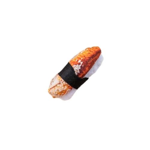 Aerensic Katzenspielzeug in Sushi-Form, niedliches, interaktives Kätzchenspielzeug, lindert Langeweile bei Katzen, damit sie Trainingsspielzeugbälle jagen können(2) von Aerensic