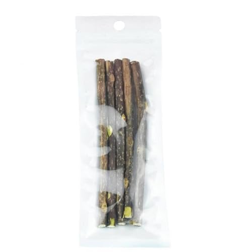 Aerensic Natürliche Katzenminze, Katzenwand-Aufklebball, Kratzspielzeug, Leckerli, gesunde Leckerlis, entfernt Bälle zur Förderung der Verdauung, Katzengras-Snack(5PCS Sticks) von Aerensic